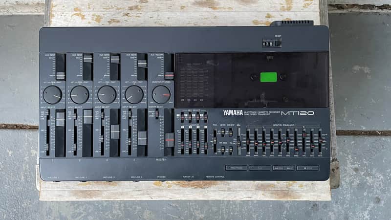 Vintage YAMAHA MT120 - 4 Track Cassette Tape Recorder Stereo FOR PARTS image 1