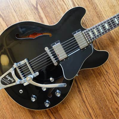 Gibson Memphis ES-330L Humbucker 2015 Ebony image 2