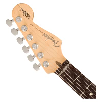 Used Fender Jeff Beck Stratocaster - Olympic White w/ Rosewood FB image 9