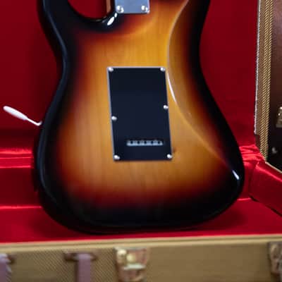 2015 Fender Mexico Stratocaster Standard Partscaster - in 3 Tone Sunburst SRV Vibes! image 8