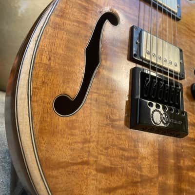 Billy jazz custom semi hollow with Evertune image 3