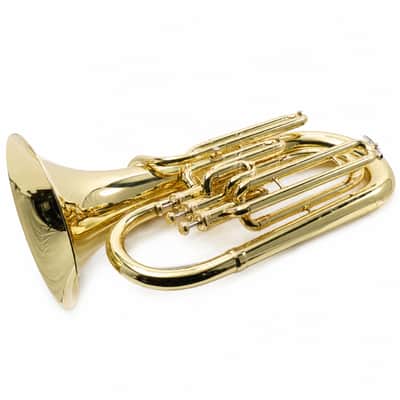 King 623 'Diplomat' Student Bb Baritone Horn in Clear Lacquer SN 662125 image 3