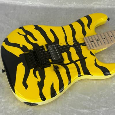 2026 LTD GEORGE LYNCH GL-200MT Yellow w/ Tiger Graphic (B- stock) image 1