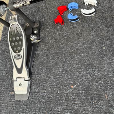 Pearl P2002C PowerShifter Eliminator Strap-Drive Double Bass Drum Pedal 2010s - Chrome / Black image 4