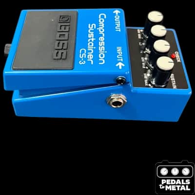 Boss CS-3 Compression Sustainer (Black Label) 1986 - 1992 - Blue - X18826 image 5