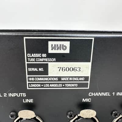 HHB Classic 60 Tube Compressor image 9