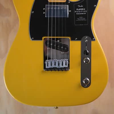 Fender Player II Modified Telecaster SH Electric Guitar in Sunshine Yellow image 1