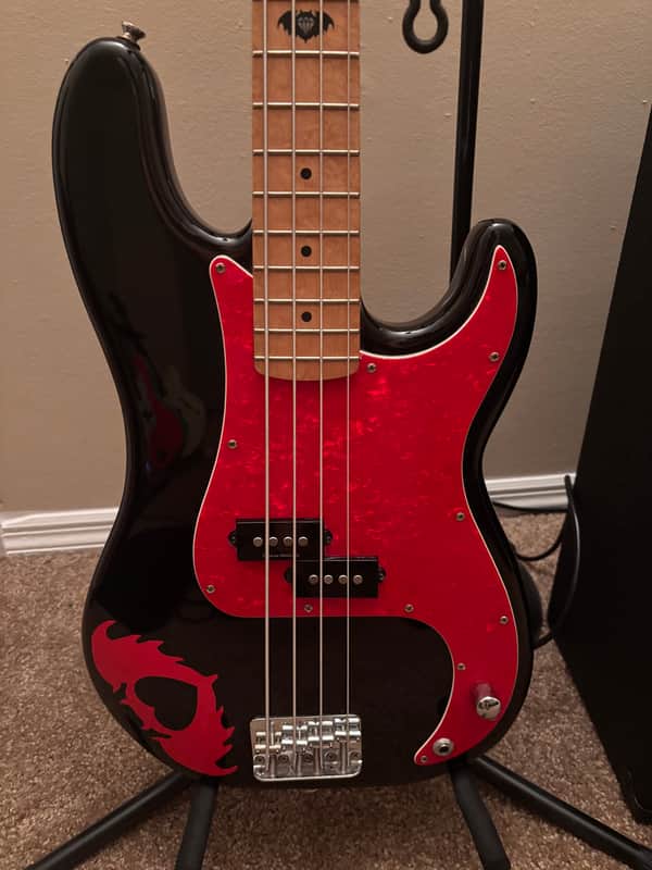 Squier Pete Wentz Signature Precision Bass | Reverb