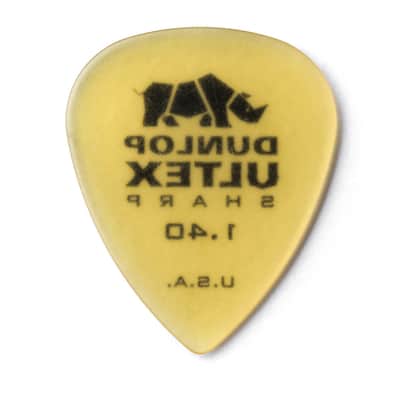 Dunlop 433P140 Ultex Sharp 1.40mm Guitar Picks (6-Pack) image 4