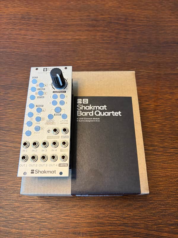 Shakmat Bard Quartet - Silver (mint) image 1