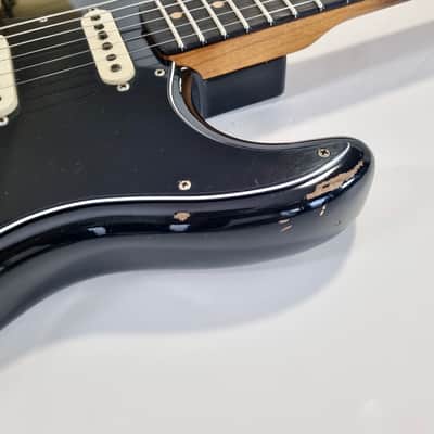 Fender Stratocaster Relic Ancho Poblano Roasted 2019 Custom Shop Limited Edition Black image 9