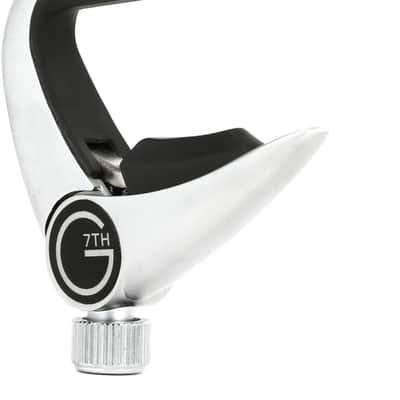 G7th Newport Classical Guitar Capo - Silver image 1