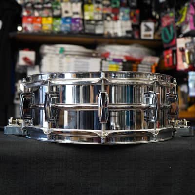Vintage 1966 Ludwig USA Super Sensitive 5x14" Steel Snare Drum - ALL ORIGINAL image 15