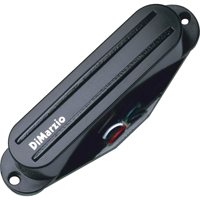 DiMarzio DP182 Fast Track 2 Humbucker Pickup for Strat Size, Black image 1