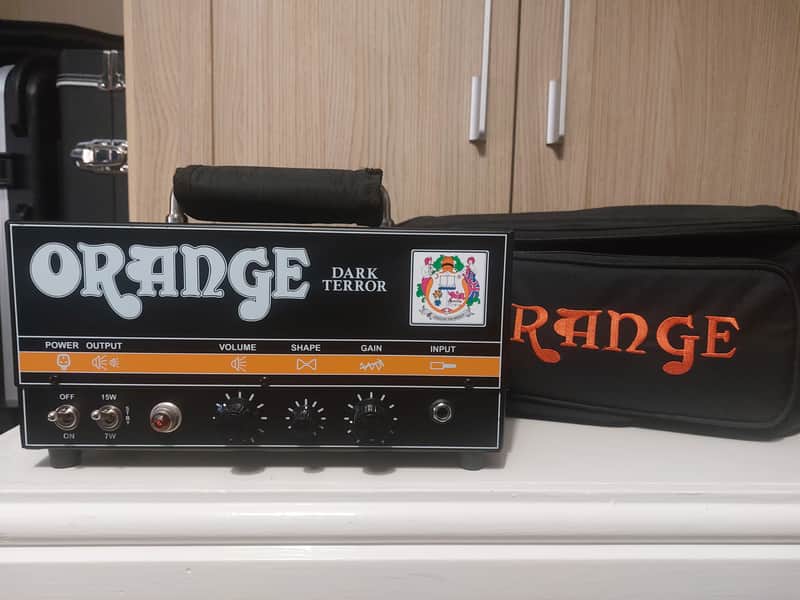 Orange Dark Terror 15-Watt Head image 1