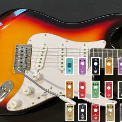 Harley Benton ST-20 SB - WITH TWO HB PEDALS OF YOUR CHOICE image 1