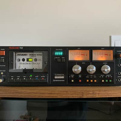 Vintage Tascam 112 Rack Mountable Studio Cassette Deck Tape Recorder image 1