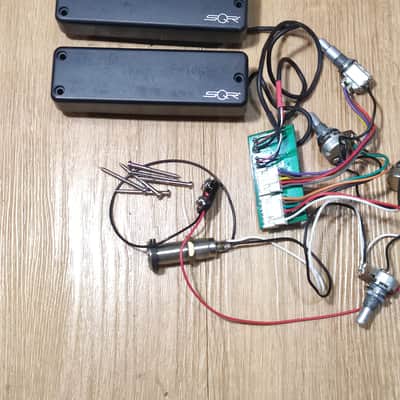 Squier Contemporary Bass Pickups Preamp Set - 5 String image 1