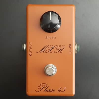 1970s - Boxed with Manual - Vintage MXR MX-105 Script Phase 45 1973 - 1975 - Orange image 2