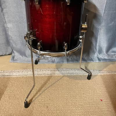 Gretsch Catalina Maple 14x14" Floor Tom - Cherry Burst image 2