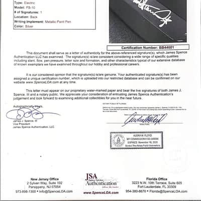 1995 Ibanez PS - 10 - (Signed by Paul Stanley) Owned by Josh Rand image 16