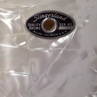 Slingerland 9x13" Concert Rack Tom Drum White Marine Pearl Vintage 1970's #2 image 2