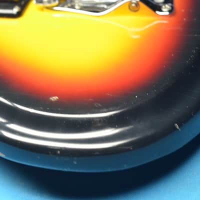 1965 Mosrite Ventures II Sunburst Electric Guitar with OHSC image 8
