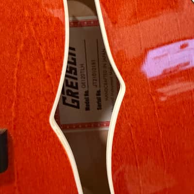 Gretsch G6120TLH Players Edition Left-Handed with Brian Setzer PU image 8