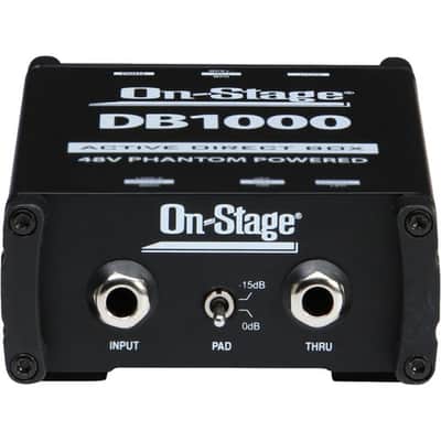 On-Stage DB1000 Active Mono DI Box image 2