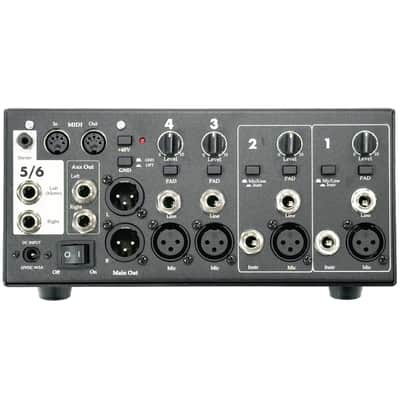 Elite Acoustics StompMix X6 - open box - Rechargeable Six chan Preamp/digital pedal board mixer Black image 5