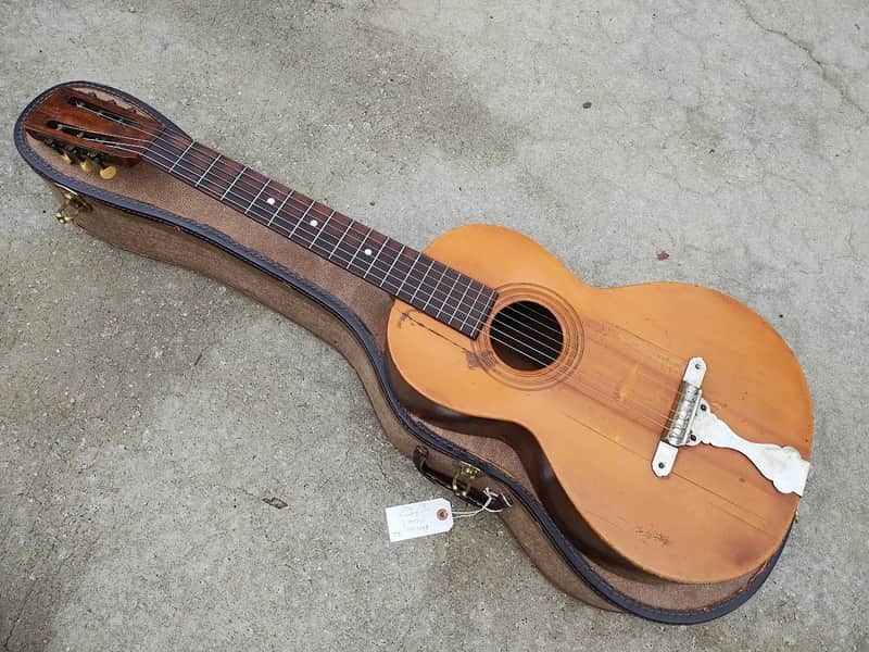 Vintage 1890-1900 Imperial Parlor Guitar - Very Rare!  Brazilian Rosewood image 1