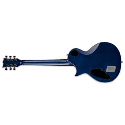ESP E-II Eclipse - Ebony Fingerboard, Blue Fade Natural image 7