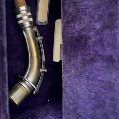 C.G. Conn Transitional Alto Sax 1932-33 Silver image 12