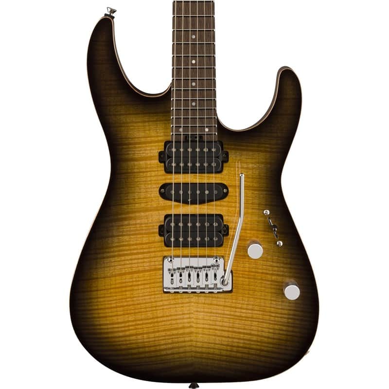 Charvel MJ Dinky DK24 HSH 2PT W MAH FM image 4