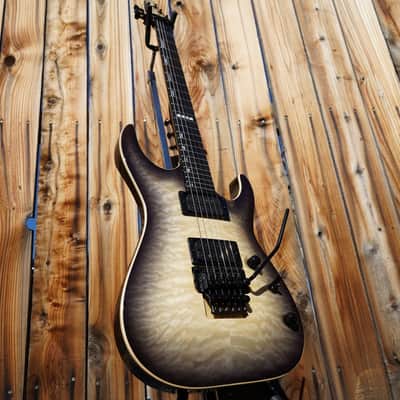ESP E-II Horizon FR - Black Natural Burst 6-String Electric Guitar w/ Case image 8