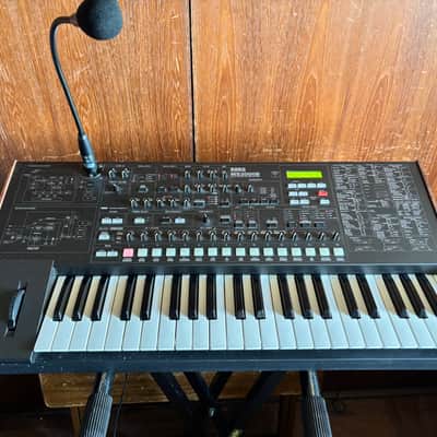 KORG MS2000B Virtual Analog Modeling Synthesizer w/ vocoder mic power supply image 2