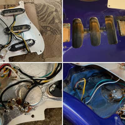 Fender Squier Stratocaster 2008 - Metallic Blue image 3