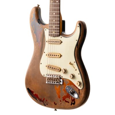 2012 Fender Custom Shop Rory Gallagher Signature Stratocaster - 3-Color Sunburst image 3