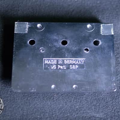 NOS Schaller 3-D adjustable 4-String Bass Bridge circa 80's image 3