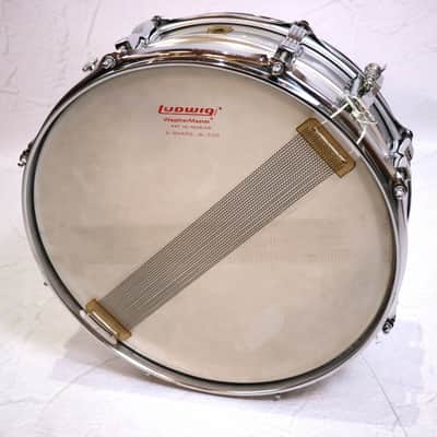 Ludwig Ludwig 1960s Acrolite Radick 14h x 5h Aluminum Snare Drum (08/31) image 9