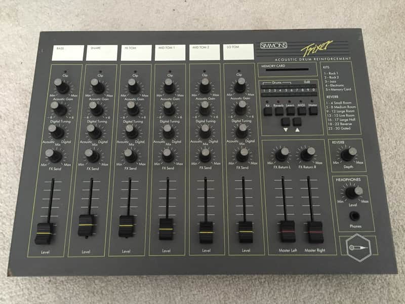Simmons Trixer Drum Sound Module 1989 image 1
