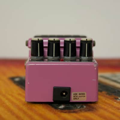 Boss HF-2 Hi Band Flanger (Green Label) Pink image 6