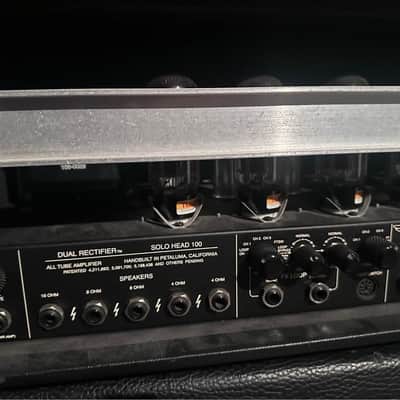 Mesa Boogie Dual Rectifier Solo Head 3-Channel 100-Watt Guitar Amp Head image 8
