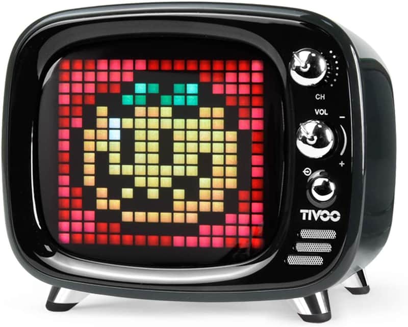 Retro Bluetooth Speaker - Pixel Art DIY Box, RGB Programmable 16X16 LED Bild 1