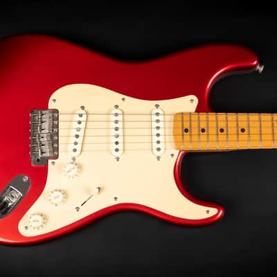 2006 Fender Artist Series Eric Johnson Signature Stratocaster MN - Candy Apple Red | USA Quartersawn Maple Neck Fretboard 3.26kg | OHSC image 4