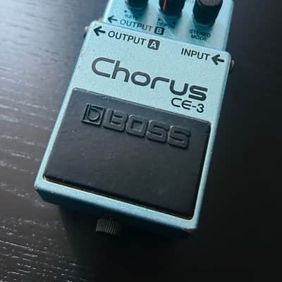 BOSS CE-3 Chorus 1983 Black Label MIJ - Made in Japan Vintage Analog image 1