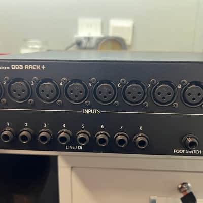 Digidesign Digi 003 Rack+ Rackmount Firewire Interface with 8 Mic Pres 2000s - Gray image 6