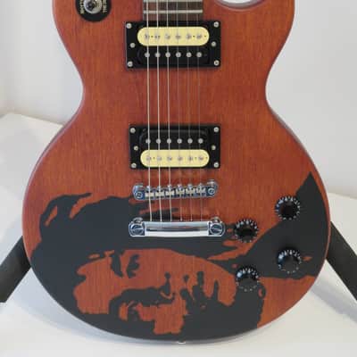 2004 Epiphone Les Paul Special One Love Bob Marley Ltd Edition Electric Guitar image 3