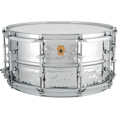 Ludwig LM402KT Supraphonic 6.5x14 Hammered Shell, Tube Lugs Snare Drum image 2