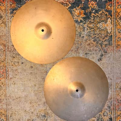 Rare Vintage Paiste Pre Serial 602 THIN Hihats 14” REAL DEAL! Only 818 922 g Don’t Pay $800!! image 1